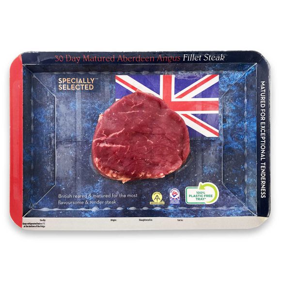 Specially Selected 30 Days Matured Fillet Steak 170g